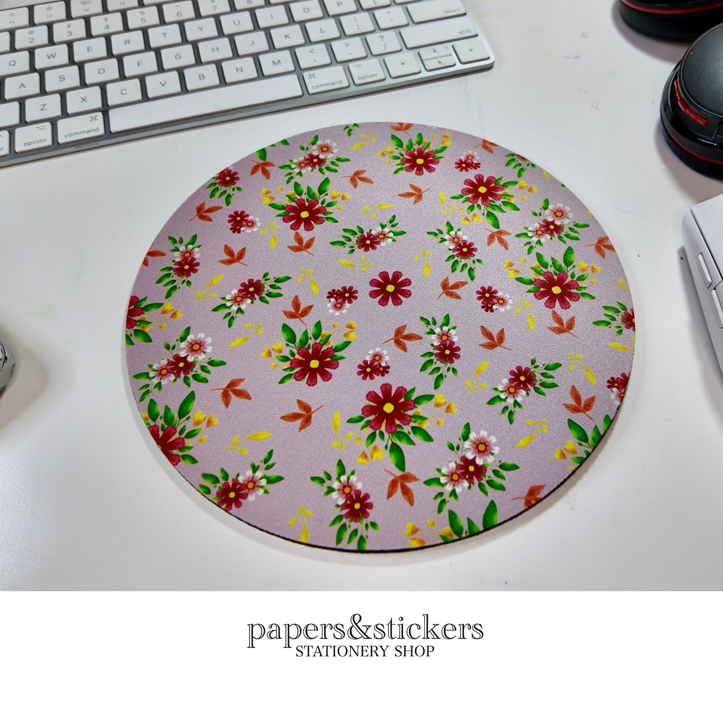 Mouse Pad Floral - MPFL (Round)