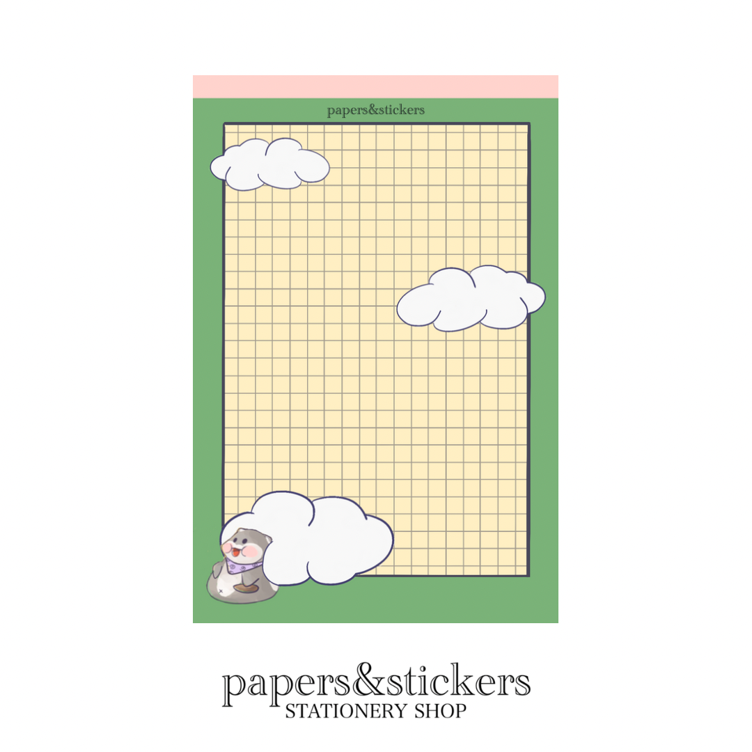 Rectangular Notepad - Chewy Graph