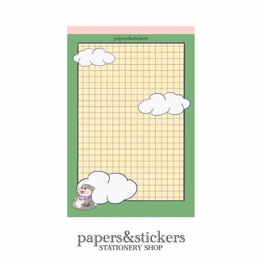 Rectangular Notepad - Chewy Graph