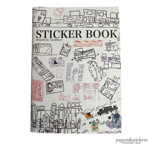 A5 Sticker Book : Cale’s Doodles