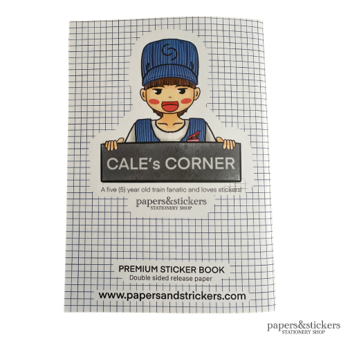 A5 Sticker Book : Cale’s Doodles