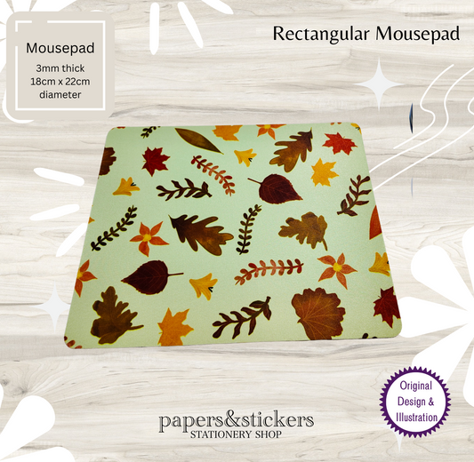 Mouse Pad Autumn Leaves - MPAL (Rectangular)