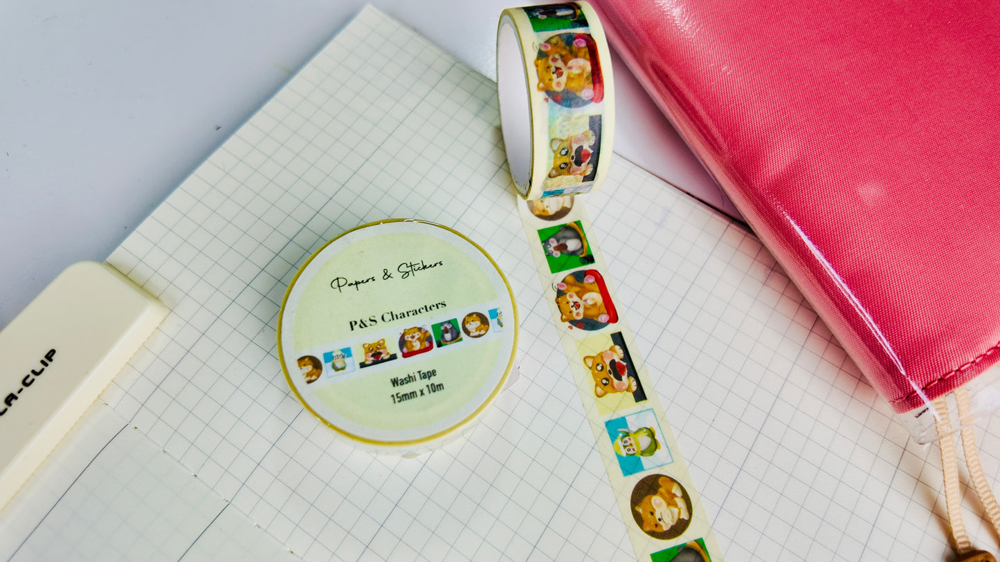 Washi Tapes 15mm x 10m